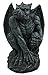 Poised Protector Winged Gargoyle Statue Guardian