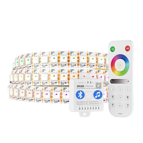Tira LED 5050 RGB WS2815 con Control Bluetooth y RF miniatura 1