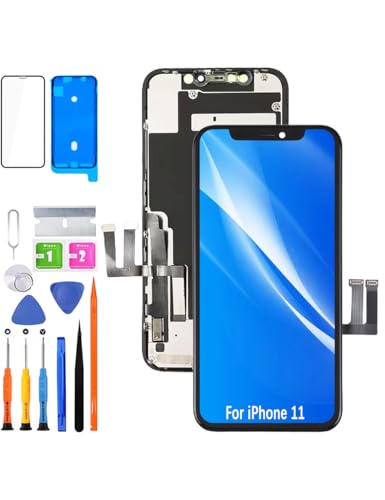 Écran pour iPhone 11 LCD tactile cassé : kit de réparation complet pour réparer soi-même