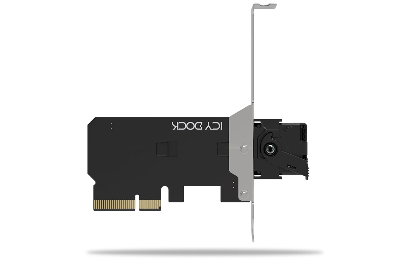ICY DOCK Scheda adattatore rack mobile rimovibile da SSD M.2 NVMe a PCIe 4.0 x4 per slot di espansione PCIe - ExpressSlot Core MB305M4P-B