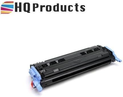 HQ Products Remanufactured Replacement for HP 124A Q6000A Black Toner Cartridge for HP Color Laserjet 1600, 2600N, 2605, 1015, 1017 Series Printers.
