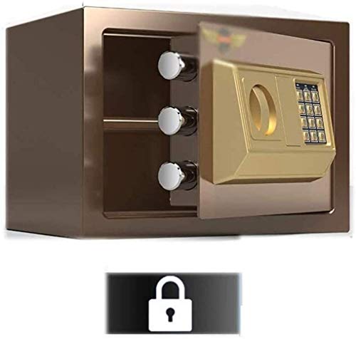 Petit coffre-fort de maison RLKHXBS avec serrure pour ranger l'argent et les contrats