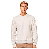 hackett xxl polo Décontractée Hackett London Tipped Crew Sweatshirt à Capuche, Light Grey Marl, XL Homme