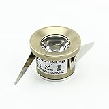 Mini-Einbauleuchte, LED, 3000 K, inklusive Treiber, 1 W, 10 Stück