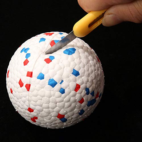UKCOCO 3 Peças de Borracha de Látex para Cães Bolas de Brinquedos Interativos Brinquedos de Mastigar