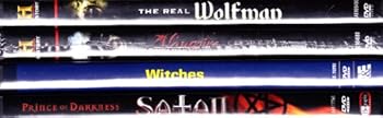 The History Channel : The Real Wolfman the History of Werewolves , Vampire Secrets the History of Vampires , Ancient Mysteries Witches the History of Witchcraft , Biography Satan the History of the De