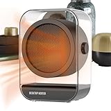 Dewireaey Calentador Portátil - Calentamiento Rápido Portátil Con Múltiples Niveles - Calefactor para Oficina | para Habitación Dormitorio Hogar Garaje Autocaravana Camping Casa Invierno Sótano