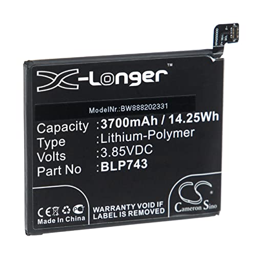 Vhbw Batteria Compatibile con OnePlus 7T, HD1901