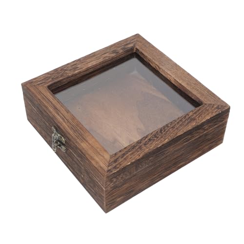 MOBUTOFU Box Butterfly Specimen Box Insect Sample Case Viewer Clear Display Case Specimen Display Case Jewelry Storage Organizer Lids Specimen Case Display Cabinet Acrylic