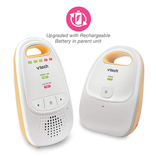 VTech Safe and Sound Audio Baby Monitor with 2 Parent Units, White, One Size by VTech - Image 2