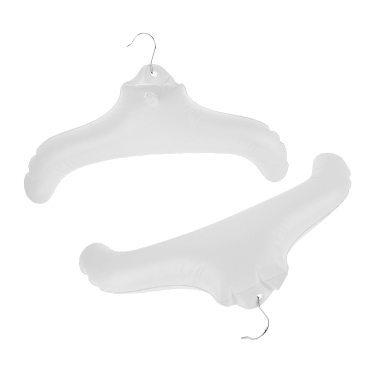 5 Set Grucce Pieghevoli Gonfiabili Da Viaggio in Pvc Per Asciugatura Organizzazione in Valigia Pratiche Leggere Per Abbigliamento Accessori 2 Pezzi * 5