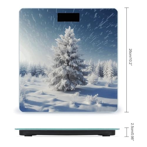 Balanzas de baño digitales con plataforma de cristal templado miniatura 2