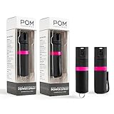 POM Pepper Spray Combo Pack Clip & Keychain - Maximum Strength OC...
