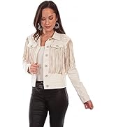 Amazon.com: Scully Western Jacket Womens Fringe Laser Jean