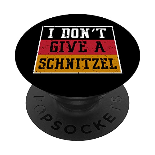 I Don't Give A Schnitzel Funny Beer Festival Oktoberfest PopSockets PopGrip Intercambiabile