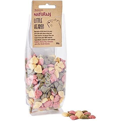 Rosewood Naturals Little Hearts Rabbit Treats Cover
