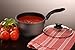 Swiss Diamond 8 Inch, 3.2 Quart Nonstick Induction Sauce Pan with Lid, Dishwasher and Oven Safe Saucepan