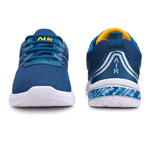 Image of BERSACHE Lightweight Casual Sneaker Loafers Walking Gym Running Lace up Shoes Sole for Kids