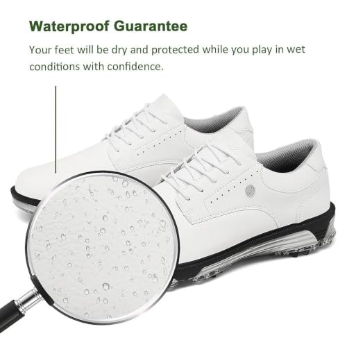 Image of ULTIANT Mens Golf Shoes Traditions Spikeless Size 7.5-14