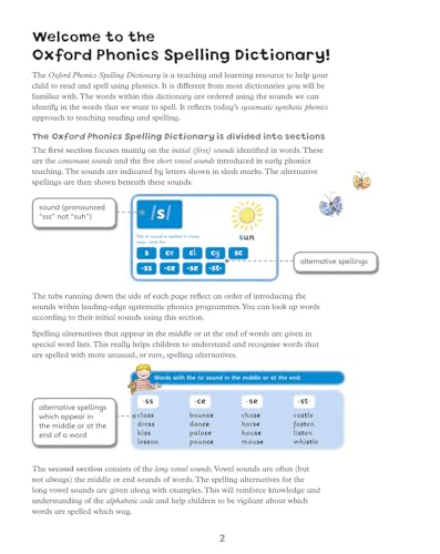 Oxford Phonics Spelling Dictionary (Paperback)