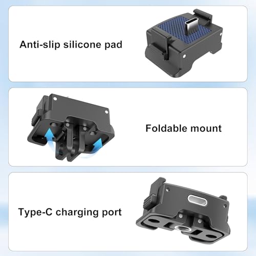 Base de carga para DJI Osmo Pocket 3 ideal para vlogs de viaje y grabación vertical 3