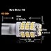 AUTOUS90 20 x RV Trailer T10 921 194 168 2825 42-SMD 12V Backup Reverse LED Warm White Lights Bulbs
