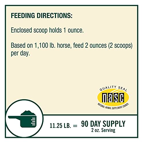 Farnam Horseshoer's Secret Pelleted Hoof Supplements Concentrate, Economic Formula With 25 Mg. Of Biotin Per 2 Ounce Serving, 3.75 Lbs, 30 Day Supply #TOP1