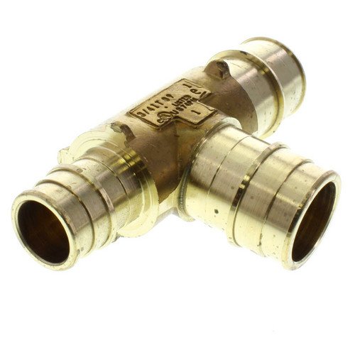 Parker Hannifin VS272NTA-8-6 Brass Air Brake-NTA Male Branch Tee Fitting, 1/2