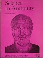 Science in Antiquity; Second Edition B000R31W8E Book Cover