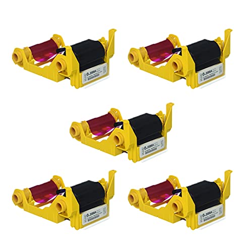 Zebra Technologies 800033-840 IX Series Color Ribbon with CloudBadging Lite (5 Pack)