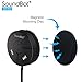SoundBot SB360 Bluetooth Car Kit Wireless Universal Receiver Transmitter Hands-Free Talking & Music Streaming Dongle w/ 10W Dual Port 2.1A USB Charger + Magnetic Mounts + Built-in 3.5mm Aux Cable