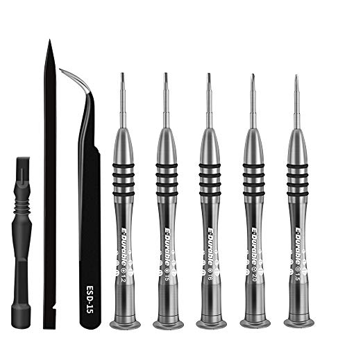Screwdriver Set for Macbook E·Durable 10Pcs Phillips Pentalobe 5 T5 T6 Repair Tool Kit Fits for Macbook Pro/Air/Retina