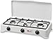 FORNELLO A GAS METANO A 3 FUOCHI PARKER MOD. 5327 GAS METANO 3F MADE IN ITALY immagine