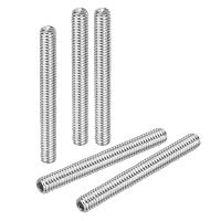 PATIKIL 50 Stück Madenschraube M4 x 30mm, 304 Edelstahl Madenschrauben Set für Türklinken Halterung Möbel Lampen Wasserhahn Reparaturen, Silber Innensechskant Gewindestifte Schrauben Set – Ansicht 1