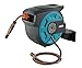 Produktbild Gardena Wand-Schlauchbox 15 roll-up automatic: Schwenkbare Schlauchtrommel, inkl. Wandhalterung mit Systemteilen und Spritze, inkl. 15 m Gardena Qualitätsschlauch, mit kurzen Arretierstops (8022-20)