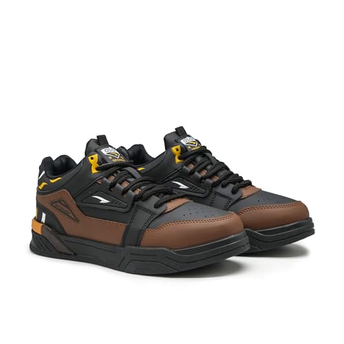 Image of ASIAN Men CHICAGO-11 Stylish Casual Mid Top Sneakers and Trendy Shoes with Laces for Men & Boys | Perfect for Wearing to Outings, and Comfortable All-Day Use, Stylish and Durable