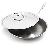 All-Clad Stainless Steel Fry Pan with Lid, 12-Inch