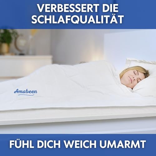 Therapiedecke Amabeen 4 kg Gewichtsdecke für Kinder und Erwachsene