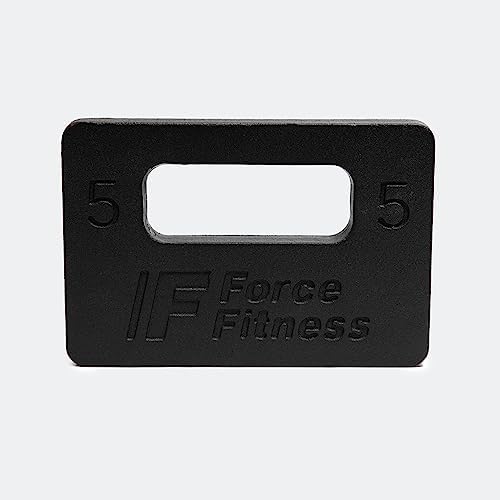 FORCE FITNESS Disques de poids en fonte pour sac à