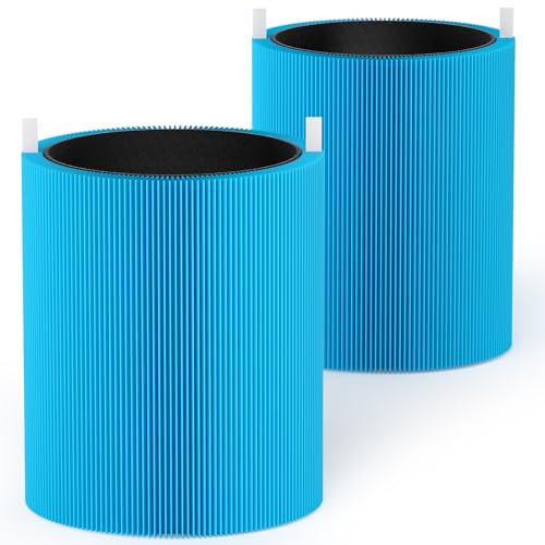 Image of 2 Pack Blue Pure 311 Auto AllergenBlock Filter Compatible with Blue Pure 311 Auto Air Puri-fier, Activated Carbon Filters