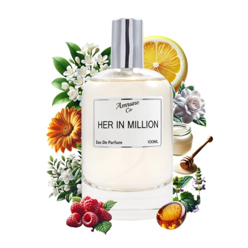 Image of Her in Million | Luxury Women Eau De Parfum | White Floral Sweet Honey | Perfume Spray for Women | Long Lasting Fragrance | Luxury Gift for Woman | 100 ml