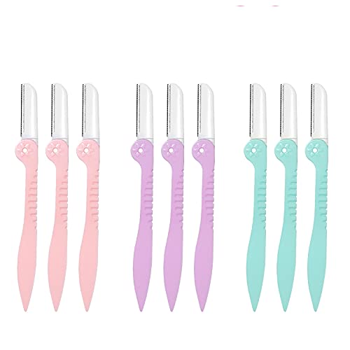 Acare 30 PCS Eyebrow Razor and Face Razor for Women and Men, Trimming and Shaping Eyebrows