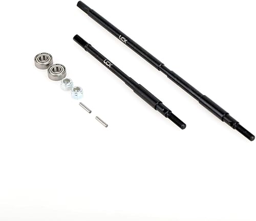 Racing 110th RC Crawler Car AR60 OCP eje trasero de acero duro eje de transmisión Dogbone eje recto para Wraith Axial Yeti RR10 SMT10,