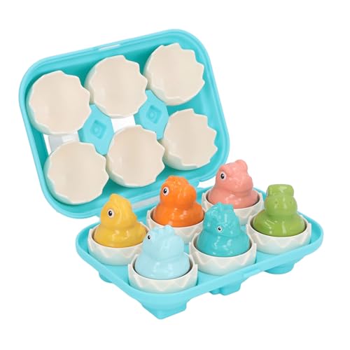 Twist Egg Forme Matching Toy Ensemble de Jouets éducatifs Réutilisables pour Les Enfants 6pcs œufs bébé Apprentissage Correspondant à œuf Jouet (Df35)