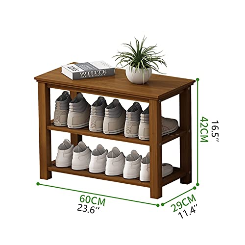 Support à chaussures en bambou et rangement d'armoire - 3