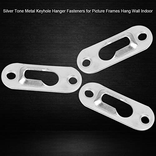 Image of Frame Hangers 40Pcs D-Ring Picture Hangers Mirror Hanging Hardware Keyhole Hanger Fasteners for Picture Frames