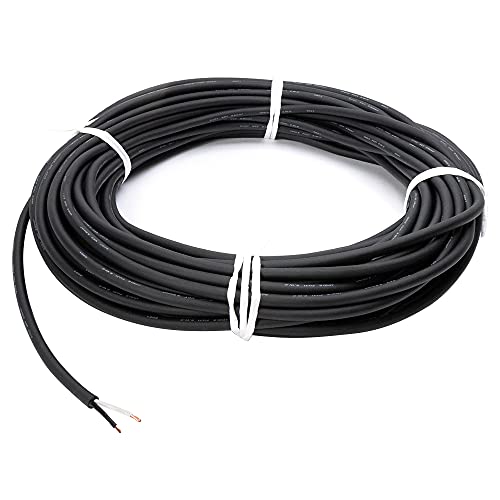 サーチライト LED 作業灯 集魚灯 延長配線 3.5sq 2C 380w以下 32Aまで 電源コード 2.5mm 2芯 ソフト VCT 3.5×2 【1m単位 切り売り】 船舶用 防水ケーブル PSE 表示品