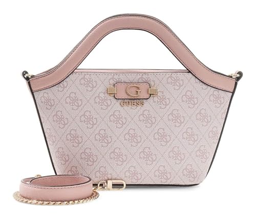 Sac à main GUESS Lindsey Mini Tote vieux rose : sac à épaule bandoulière femme