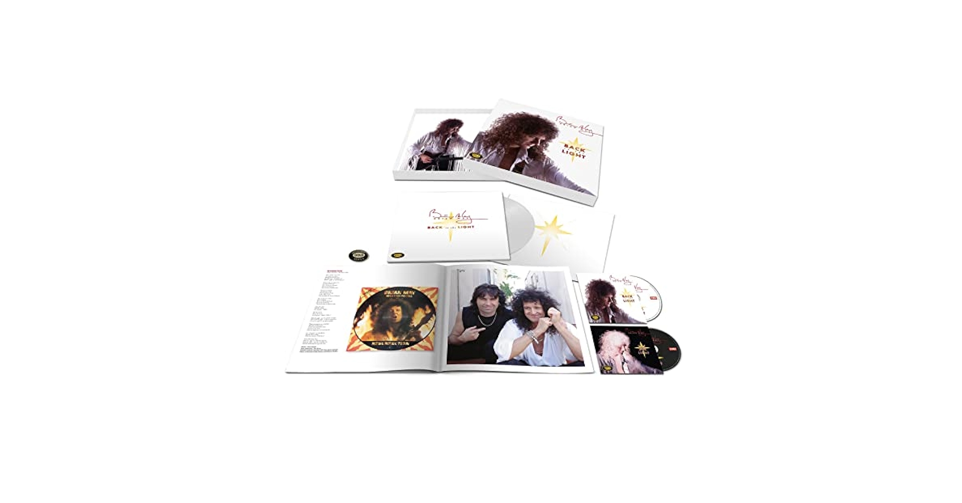 欧LP Brian May Back To The Light 00602435789439 EMI /00260