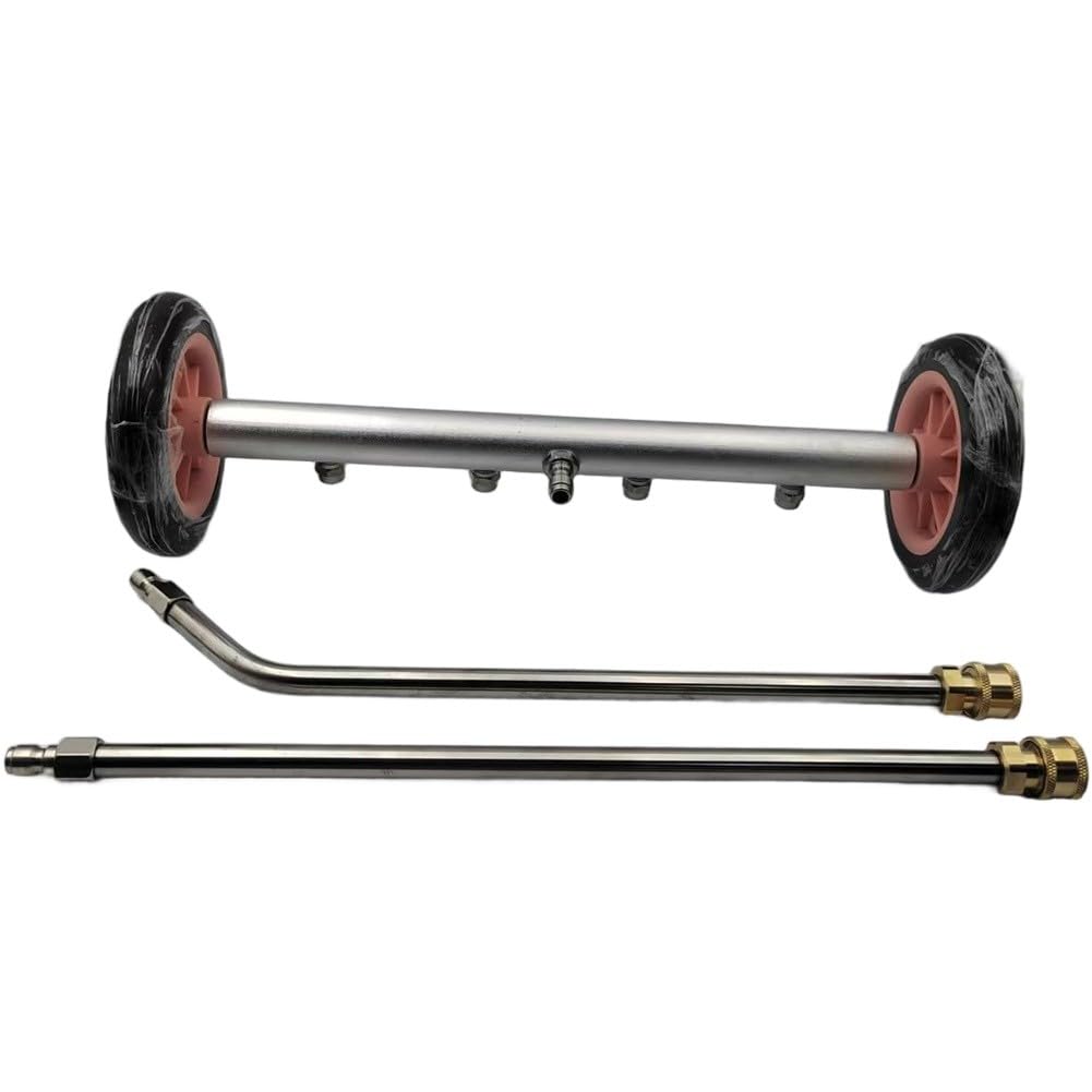 Limpiador de suelo de alta presión de 16 pulgadas con barra de extensión para una limpieza eficaz